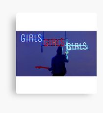 Girls, girls, girls Canvas Print