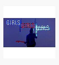 Girls, girls, girls Photographic Print
