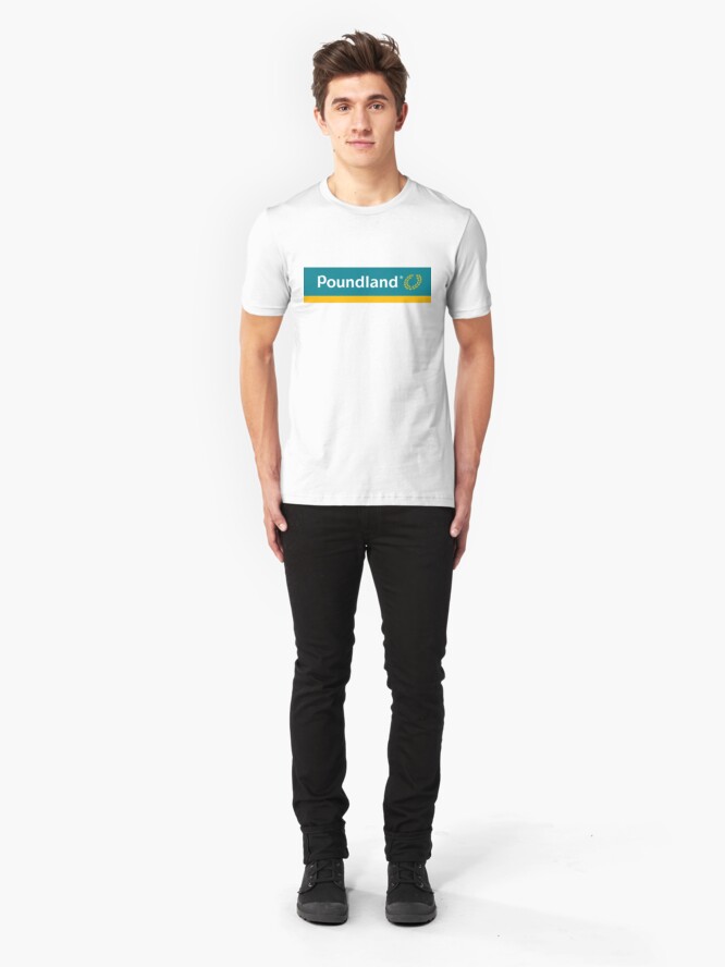 "poundland" Tshirt by showmeurnoots Redbubble