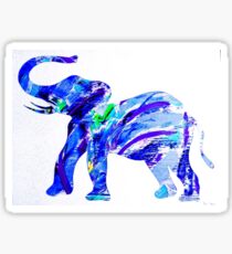 Happy Elephant 12 Sticker