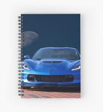 Chevrolet Corvette C7 'Blue Moon' Spiral Notebook