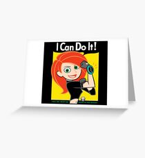 I Can Do It! Whats the Sitch? Greeting Card