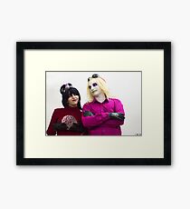 An abnormal brain Framed Print