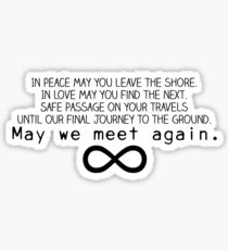 The 100 - The Traveler's Blessing Sticker