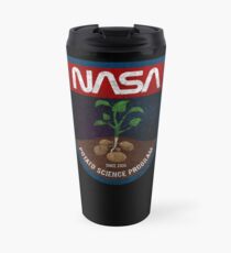 The Martian - Potato Science Program - Black Dirty Travel Mug