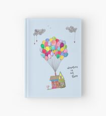 Up, Adventure is out there, travel Hardcover Journal