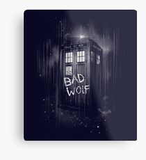 Bad Wolf Metal Print