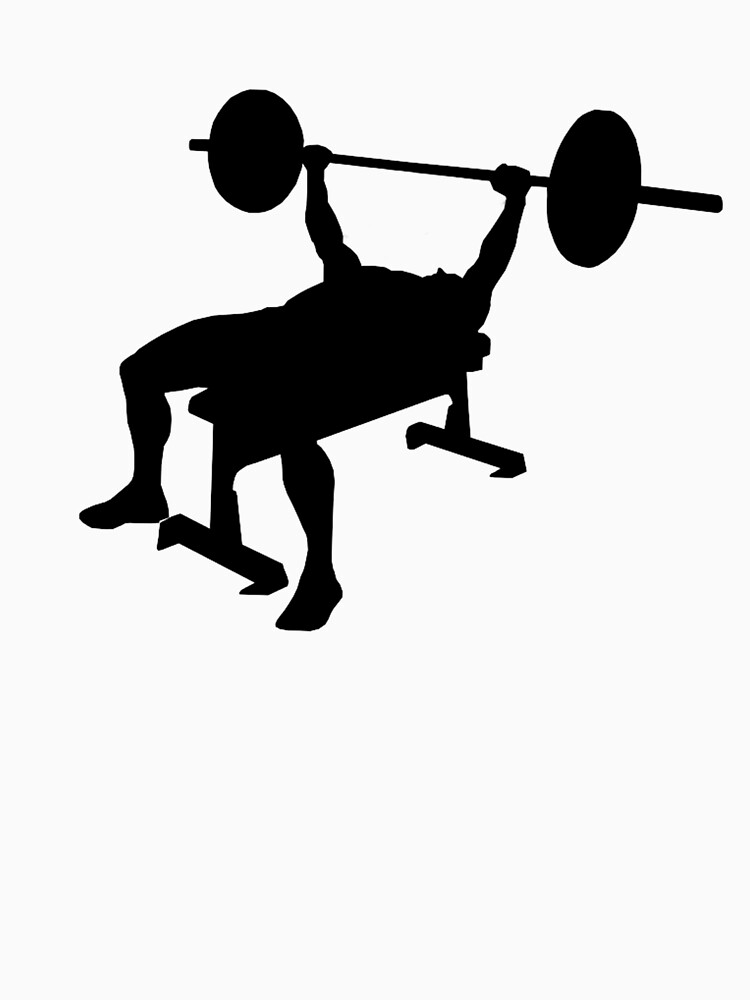 "Bench Press" Tshirt by jhguitars Redbubble