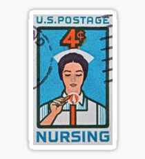 "1962 Nursing Stamp" Sticker