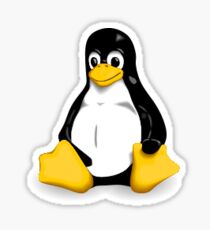 linux logo Sticker
