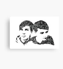 Danisnotonfire & AmazingPhil Canvas Print