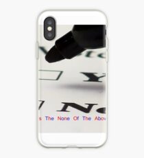 Voting!!! iPhone Case