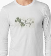 Lucky Shamrocks Long Sleeve T-Shirt