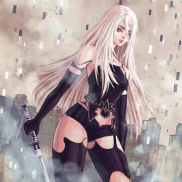 Nier Automata 2B Art Board Print for Sale by CassidyCreates