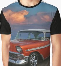 1956 Chevy Belair HDR Graphic T-Shirt