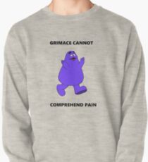 mcdonalds sweatshirt grimace pullover redbubble comprehend cannot pain