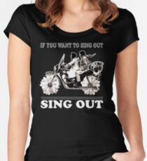 MAUDE Women's Fitted Scoop T-Shirt