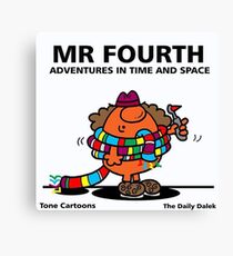 MR. FOURTH Canvas Print