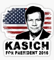 Pegatina John Kasich for president 2016