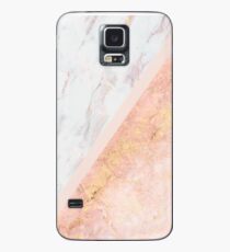 Marble & Rose Gold Case/Skin for Samsung Galaxy