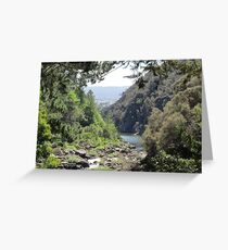 Launceston Gorge Greeting Card