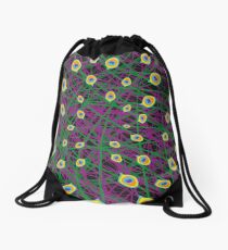 Peacock Drawstring Bag