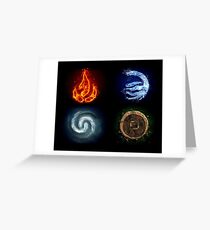 All element Avatar Greeting Card