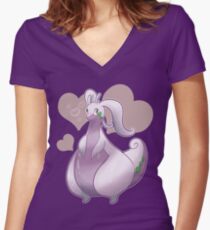 Goodra Women's Fitted V-Neck T-Shirt