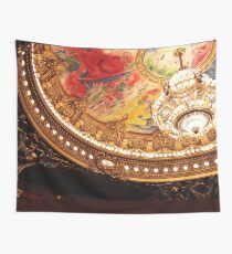 Paris Opera Chandelier Wall Tapestry