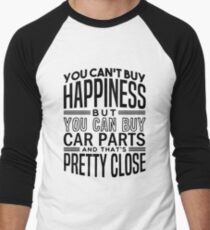 Happiness is car parts Men's Baseball ¾ T-Shirt
