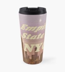 Taza de viaje Empire State Building in Dawn Mist