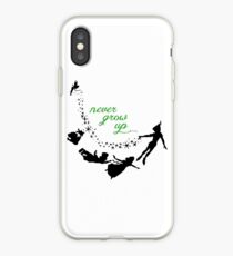 Never grow up iPhone Case