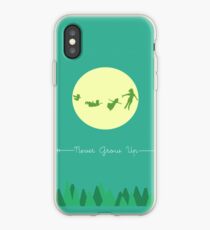 Never Grow Up iPhone Case