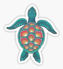 Mandala Turtle Sticker