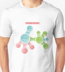 Healthy Lifestyle infographics Unisex T-Shirt