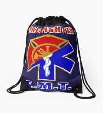 Firefighter-EMT Drawstring Bag