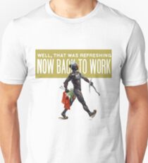 warframe now back to work Unisex T-Shirt