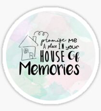 House of Memories Sticker