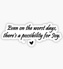 Caskett Joy Sticker