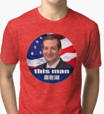 Ted Cruz is a monster 2016 Tri-blend T-Shirt