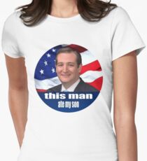 Ted Cruz is a monster 2016 Women's Fitted T-Shirt