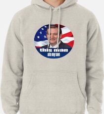 Ted Cruz is a monster 2016 Pullover Hoodie
