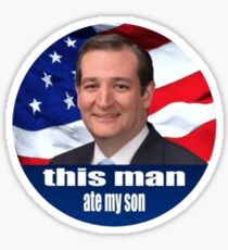 Ted Cruz ist ein Monster 2016 Sticker