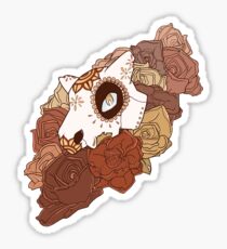 Ambiguous Dinosaur Skull Sticker
