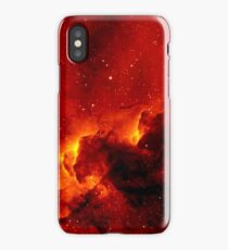 Red Space iPhone Case