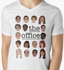 The Office Crew Men's V-Neck T-Shirt