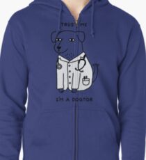 Dogtor Zipped Hoodie