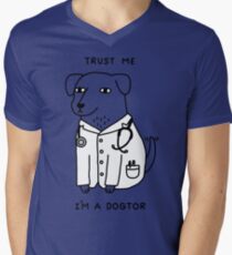 Dogtor Men's V-Neck T-Shirt