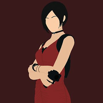 Resident evil - Ada Wong Tribute Postcard for Sale by senseidani