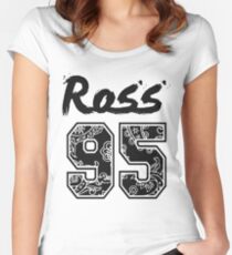 Ross 95' Paisley Women's Fitted Scoop T-Shirt